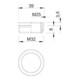 OBO Bettermann Réduction Vertr Ms M32-M25 nickelée 167 R MS M32-25