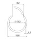 OBO Bettermann Rohr Quick-Pipe 2953 M16 RW