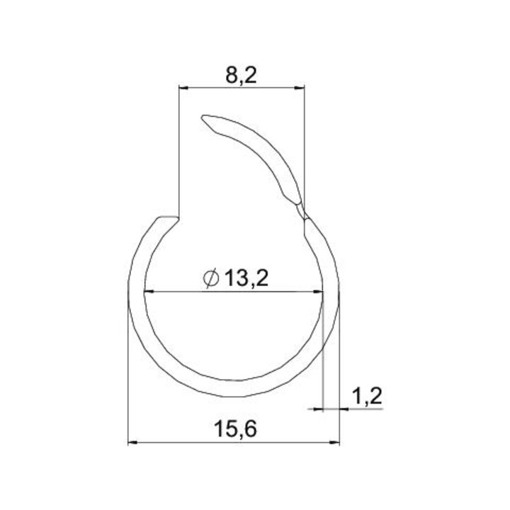 OBO Bettermann Rohr Quick-Pipe 2953 M16 RW