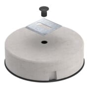 OBO Bettermann Set de fixation pour gouttière avec FangFix-Stein TrayFix-10-L-1