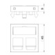 OBO Bettermann Support de données DTG-2C RW1