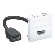OBO Bettermann Support multimédia HDMI 45×45 mm rws MTG-HD F RW1-1