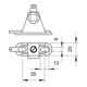 OBO Bettermann Support pour rail Vertr 1801 SCH