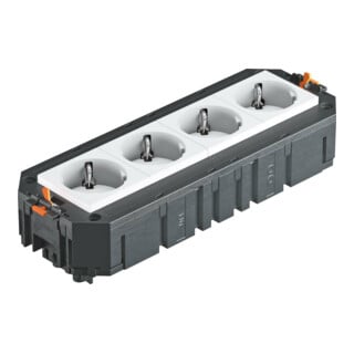OBO Bettermann Support universel Vertr Connect avec système de connexion Wieland UTC4 G W4