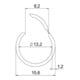 OBO Bettermann Tuyau Quick-Pipe 2953 M16 RW