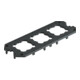OBO Bettermann Vertr Abdeckplatte 3x50er ZP, 208mm UT4 D3-1