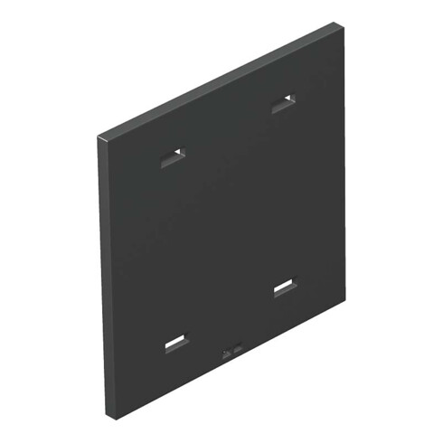 OBO Bettermann Vertr Abdeckplatte o. Lochbild T4L/T8NL T8NL P01 9011