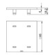 OBO Bettermann Vertr Abdeckplatte o. Lochbild T4L/T8NL T8NL P01 9011-3