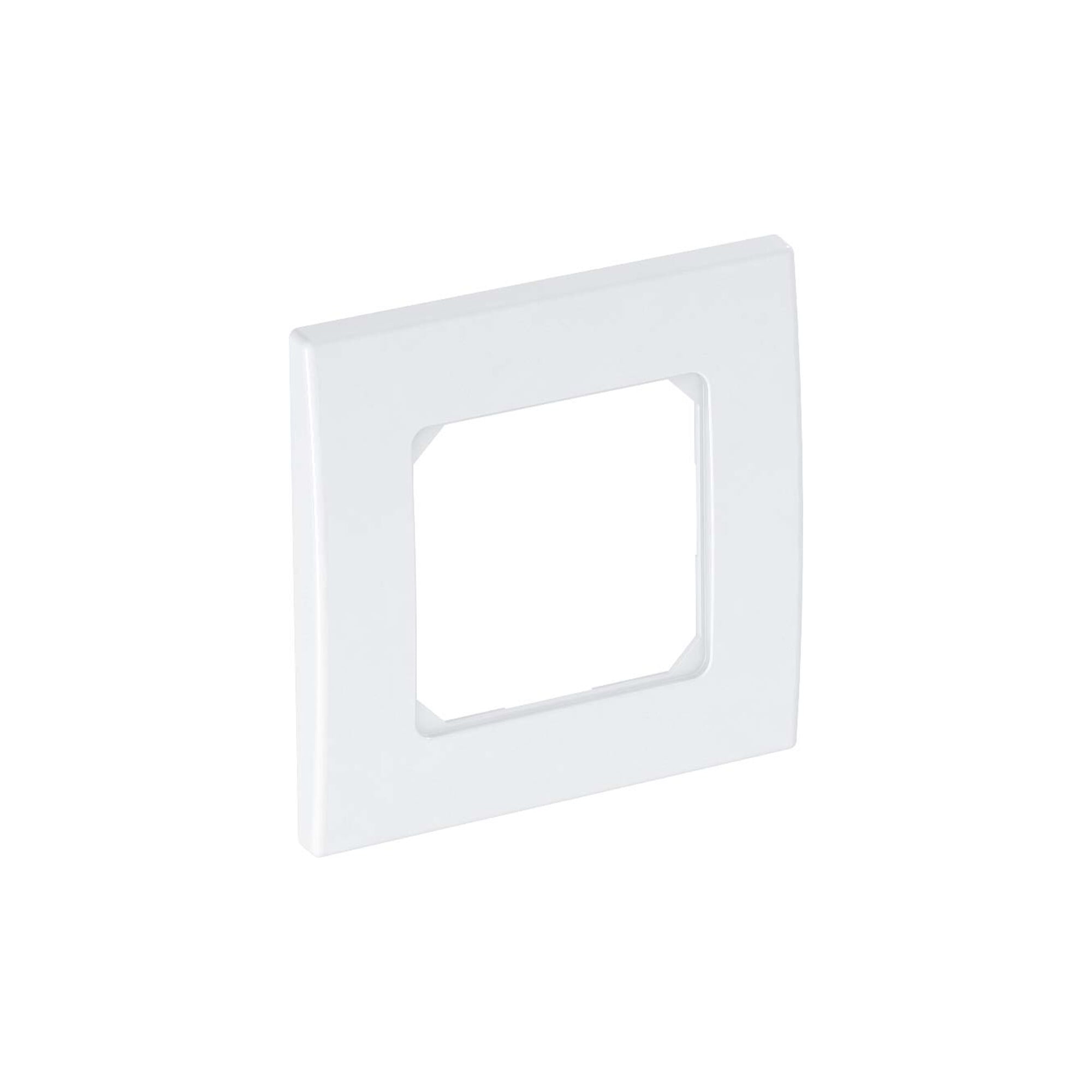 OBO Bettermann Vertr Abdeckrahmen 1fach 84x84mm rws AR50-F1 RW
