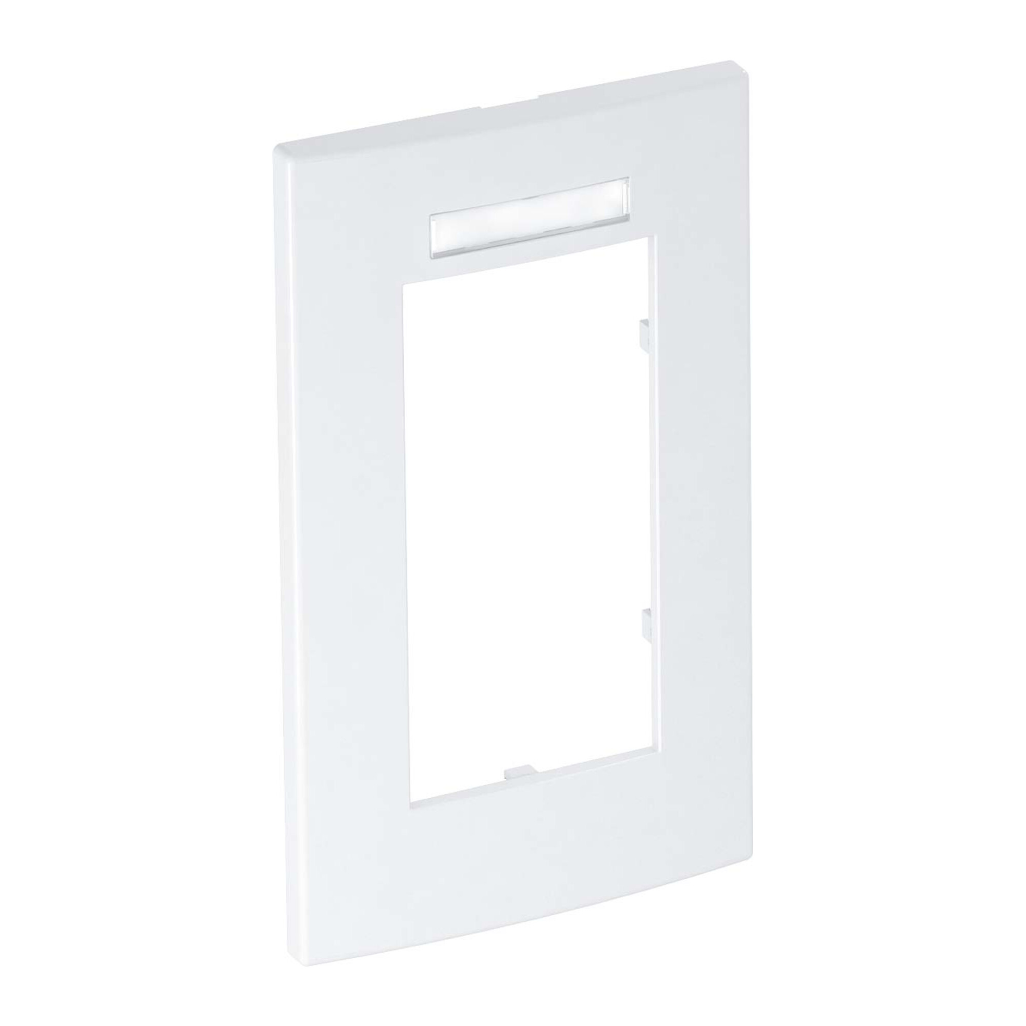 OBO Bettermann Vertr Abdeckrahmen 2fach 84x140mm rws AR45-BSF2 RW