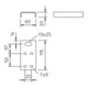 OBO Bettermann Vertr Anschlussbauteil 115x60x20mm ABR FT