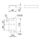 OBO Bettermann Vertr Anschlussbauteil 115x60x20mm ABR FT