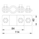 OBO Bettermann Vertr Anschlusschelle f.Omex-Erder 2730 20 FT