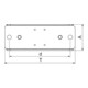 OBO Bettermann Vertr Auflager 100x250mm BSKM-AD 1025