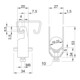 OBO Bettermann Vertr BBS-Bügelschelle f.1 Kabel 2056U 22 FT