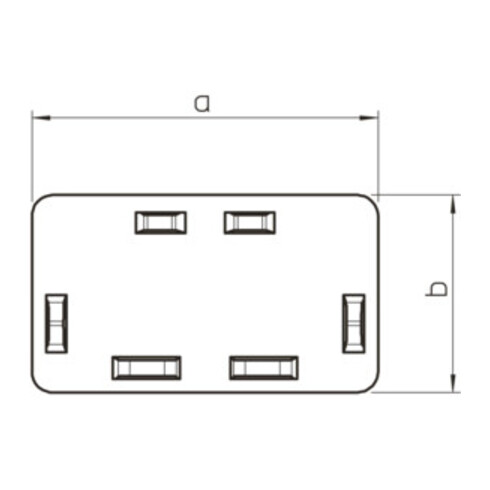 OBO Bettermann Vertr Endstück 60x110mm WDKH-E60110RW