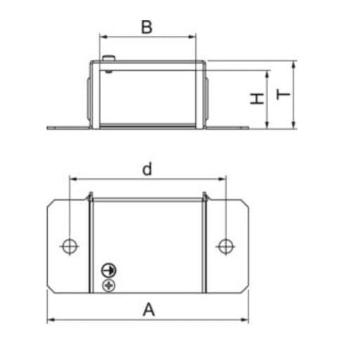 OBO Bettermann Vertr Endstück 70x110mm BSKM-VK 0711