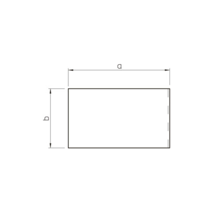 OBO Bettermann Vertr Endstück 80x170mm PVC, rws, RAL9010 WDK HE80170RW