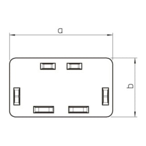 OBO Bettermann Vertr Endstück f.100x230mm,PVC WDK HE100230RW