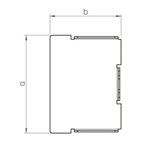OBO Bettermann Vertr Endstück LKM E60100RW
