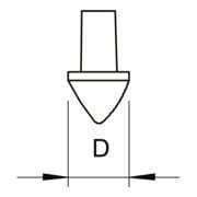 OBO Bettermann Vertr Erderspitze 20mm 1819 20BP-3