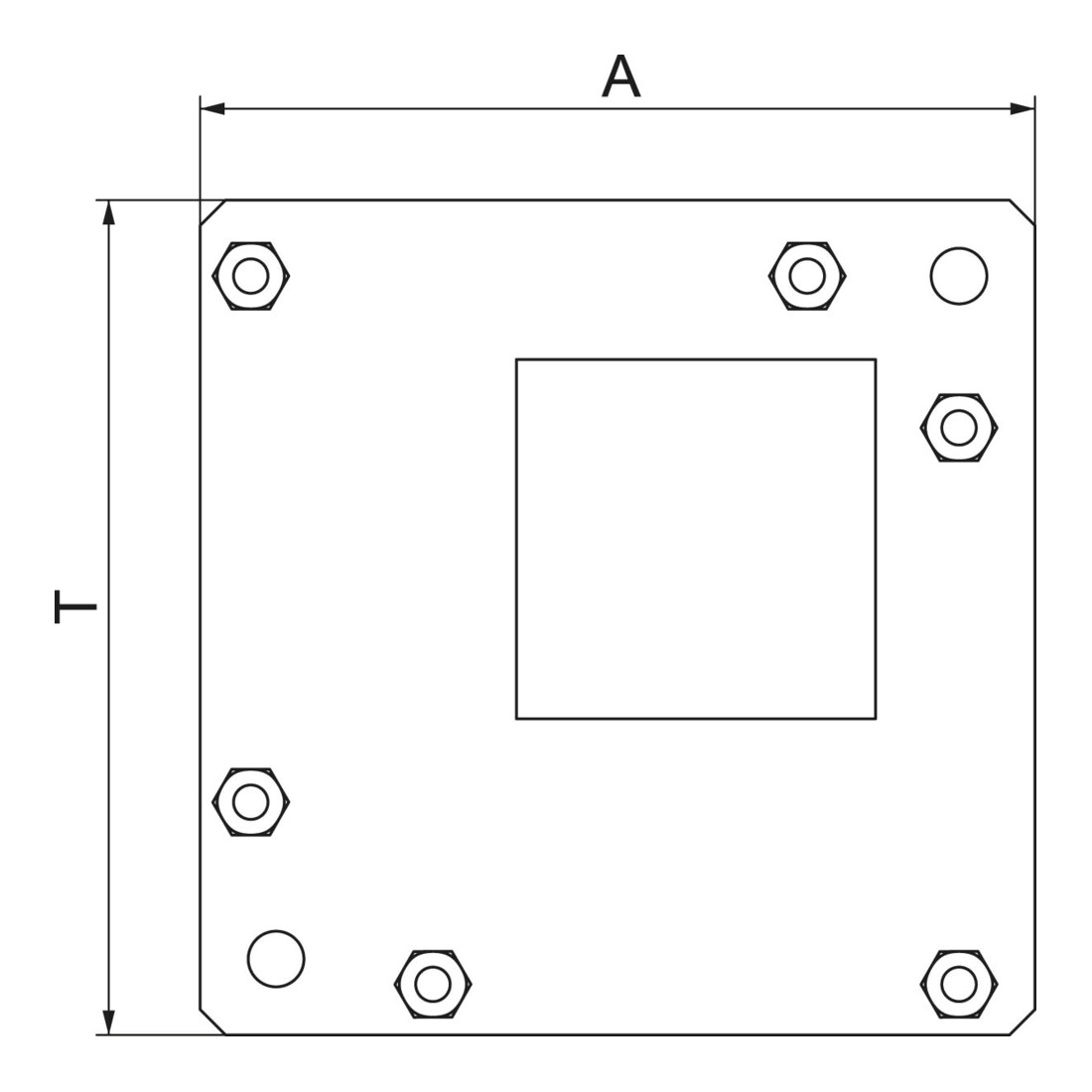OBO Bettermann Vertr Gegenplatte Flachwinkel 100x250mm BSKM-GF 1025