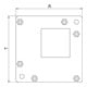OBO Bettermann Vertr Gegenplatte Flachwinkel 100x250mm BSKM-GF 1025
