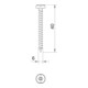 OBO Bettermann Vertr Golden-Sprint-Schraube Panhead, Antrieb 4758 6.0x40