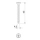 OBO Bettermann Vertr Golden-Sprintschraube 4758 4.5x45