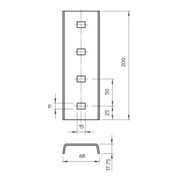 OBO Bettermann Vertr I-Stiel-Verbinder VIS 8 FT-3