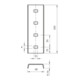 OBO Bettermann Vertr I-Stiel-Verbinder VIS 8 FT