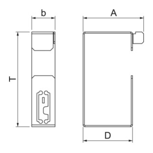 OBO Bettermann Vertr Installationsbügel 70x110mm BSKM-BW 0711