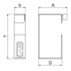 OBO Bettermann Vertr Installationsbügel 70x110mm BSKM-BW 0711