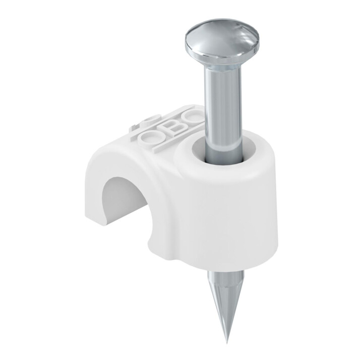 OBO Bettermann Vertr Iso-Nagel-Clip 7,0mm 2007 25 RW