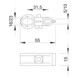 OBO Bettermann Vertr ISO-Spanndrahtschelle grau 4024 16-23