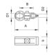 OBO Bettermann Vertr ISO-Spanndrahtschelle grau 4024 9-16