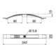 OBO Bettermann Vertr Kabelklammer 2x8 NYM3x1 5 PA lgr 2033