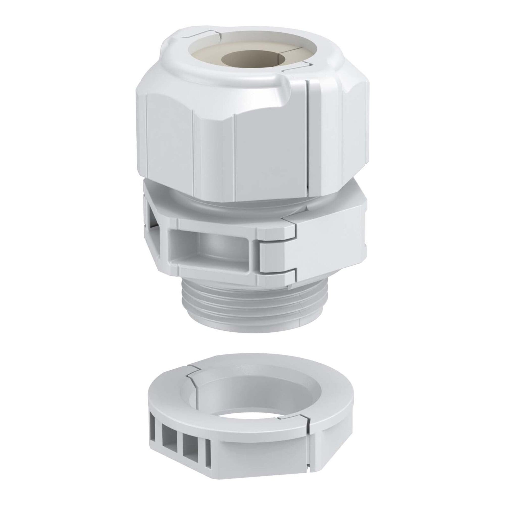 OBO Bettermann Vertr Kabelverschraubung teilbar, mit Gegenm. V-TEC TB25 09-11
