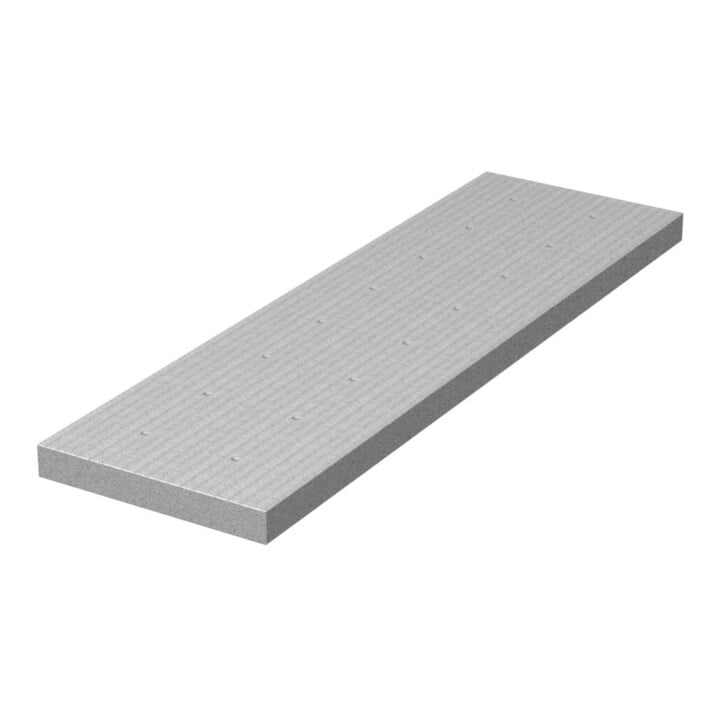 OBO Bettermann Vertr Kalziumsilikatplatte 1000x250x30mm gr-ws KSI-P3