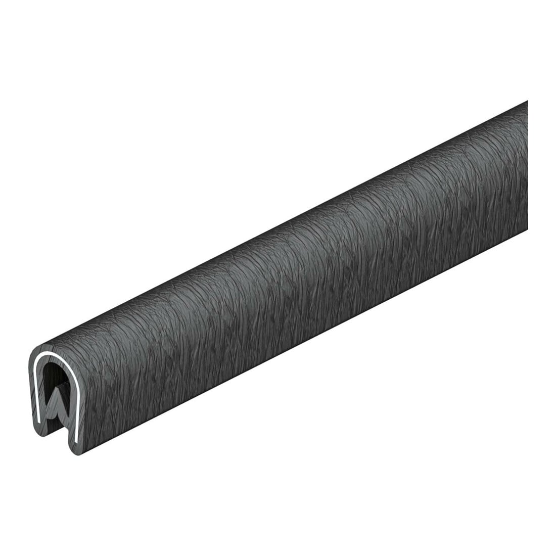 OBO Bettermann Vertr Kantenschutz schwarz KSB 2 PVC