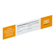 OBO Bettermann Vertr Kennzeichnungsschild für Kanalsysteme KS-K DE