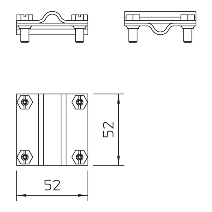 OBO Bettermann Vertr Kreuzverbinder 8-10x8-10,vz 251 8-10