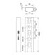 OBO Bettermann Vertr Profilschiene Schlitzweite 17mm CML3518P2000A2