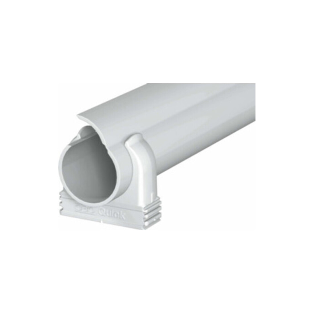 OBO Bettermann Vertr Quick-Pipe-Set 30m +96 Schellen 2954 M25 LGR