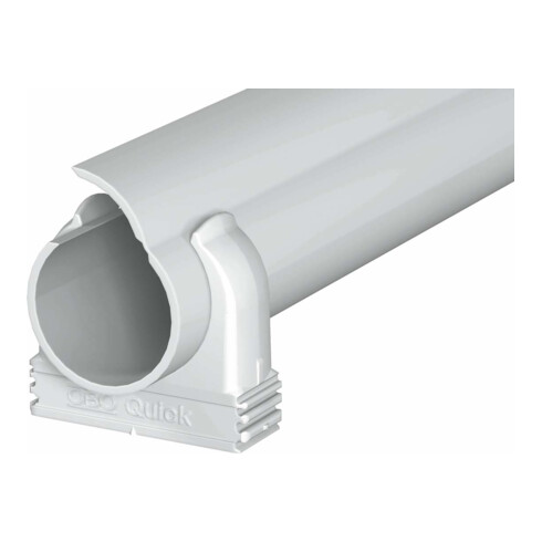 OBO Bettermann Vertr Quick-Pipe-Set 30m +96 Schellen 2954 M25 LGR