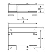 OBO Bettermann Vertr T-Abzweig f. Wand-/Deckenmont. BSKM-TA 0711-3