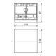 OBO Bettermann Vertr Telitank 118x118x97 T4B 00C 9011