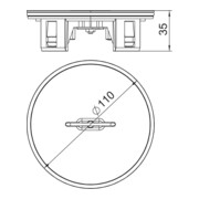 OBO Bettermann Vertr Tubus D=110mm TUK2 GV-3