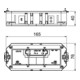 OBO Bettermann Vertr Universalträger für 3 Modul45-Geräte UT3 45