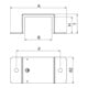 OBO Bettermann Vertr Verbinder mit Dichtung 70x110mm BSKM-VD 0711